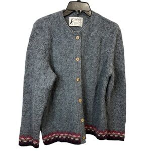Floss Icelandic Wool Cardigan Sweater